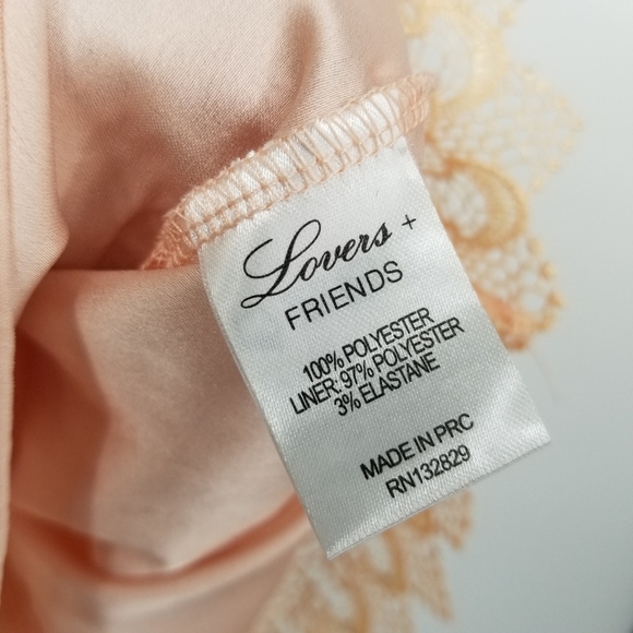 Lovers + Friends | NWT Caspian Lace Sleeveless Shift Mini Dress - Picture 9 of 11